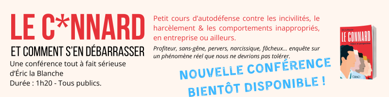 Bandeau Le connard, enjeux et perspectives